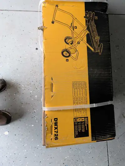 Lowered price Brand new DeWalt miter saw stand, View more