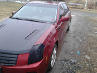 2007 cadillac cts on road