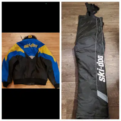 Ski-doo BRB Snowmobile Jacket and Ski-doo Snow Pants Mens XL $145 each