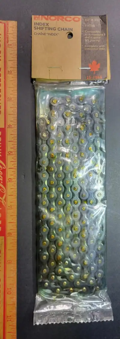 Vintage Norco bicycle chain NEW, View more