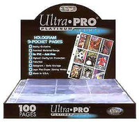 Ultra Pro 9 POCKET (100) … PLATINUM = $40.00 … SILVER = $35.00