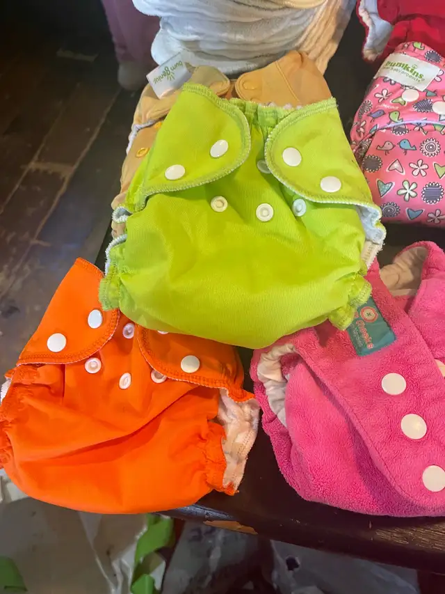Pocket cloth diaper lot and inserts in Bathing & Changing in Ottawa - Image 3
