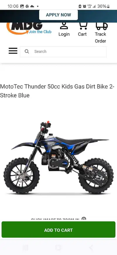 I bought it for my 13 years old son ,but its to small for hime its brand new he tried it one time I...