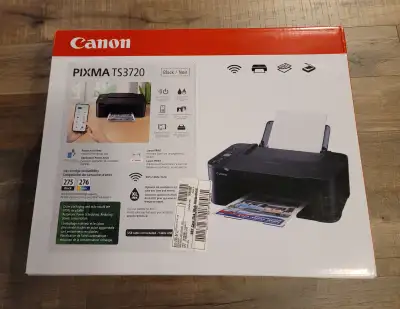 For sale a Canon PIXMA TS3720 Wireless All-In-One inkjet color printer (printer, scanner and copier)...