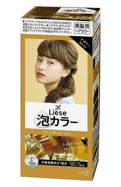 KAO Liese Prettia Hair Dye - FRENCH BEIGE, View more