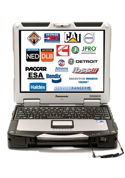 DIESEL DIAGNOSTIC SCANNER LAPTOP FOR SALE - FREE SHIPPING  $2500, View more