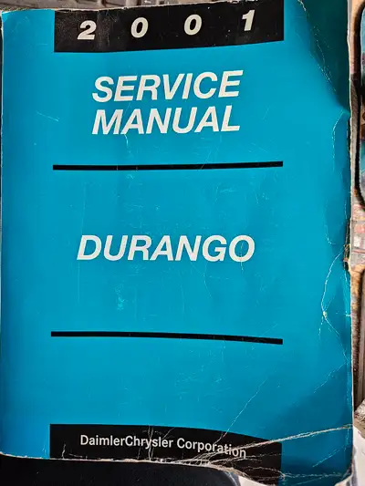 >>>If you can read this this item is available<<< 2001 Dodge Durango factory service Manual. 1000 pa...