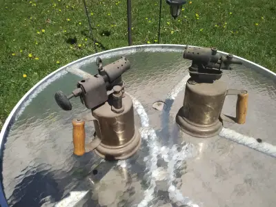 Antique Brass Torches $35.00, View more