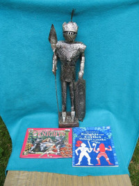 2  Medieval Knights and  2 books on knights