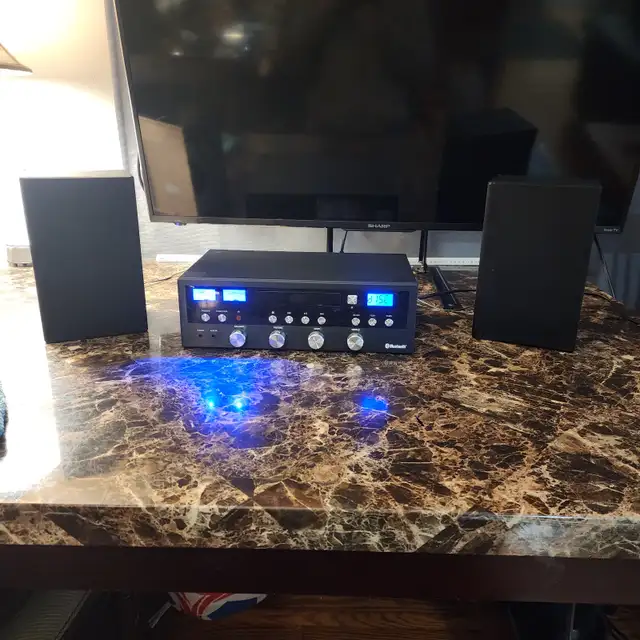 McIntosh look-alike power AMP 50W 4ohm, Bluetooth, CD, AUX input