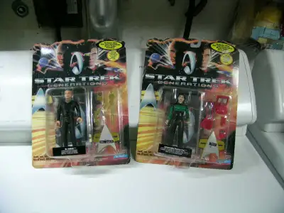 STAR TREK  Generations  Action Figures 6" new in package, View more