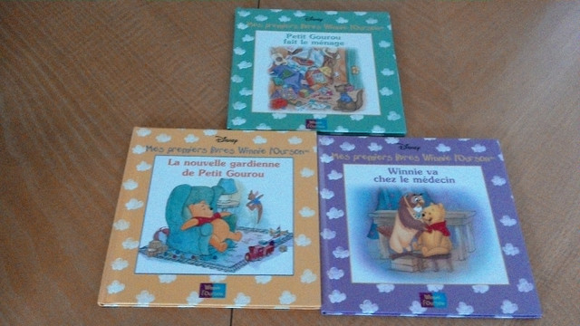 Lot 3 Mes premiers livres de Winnie l'Ourson Disney (300822-PAT) dans Autre  à Laval/Rive Nord
