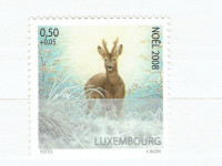 LUXEMBOURG Timbre "NOËL 2008".