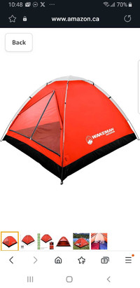 2 person dome tent brand new