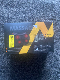 Shiatsu Back & Neck Massager Pillow With Heat