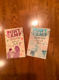 PONY CAMP diaries two books for $5