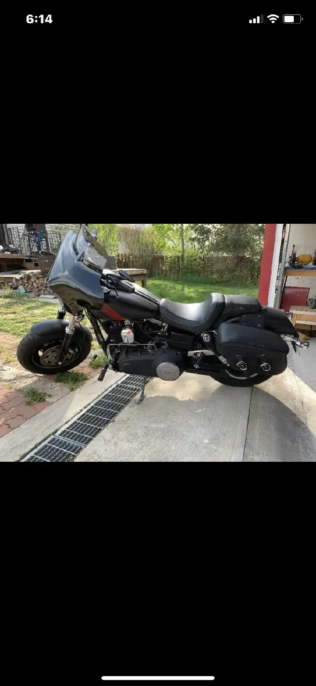 2016 Fatbob for sale**low kms** in Street, Cruisers & Choppers in St. Albert - Image 2