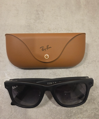 RayBan Meta Wayfarer Smart Sunglasses Polarized (LARGE), View more