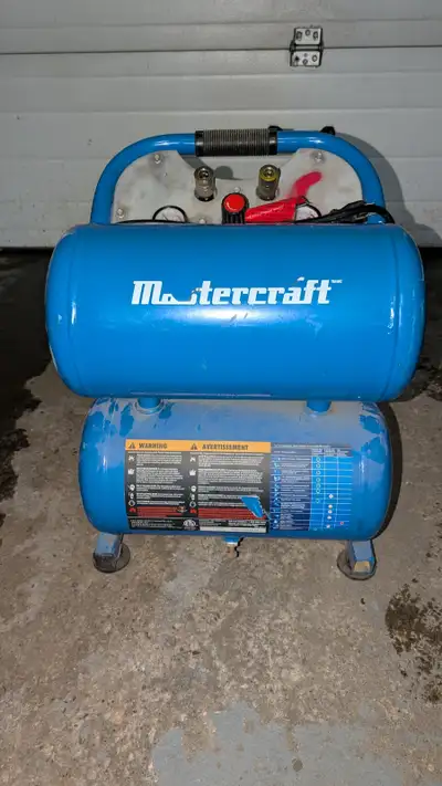 Mastercraft Air Compressor., View more