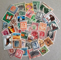 Rhodesia Stamps, 50 Different