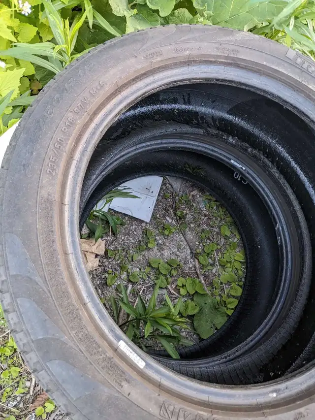 2 x 235/50r18 Pirelli Scorpion Verde All season m+s rated tires  in Tires & Rims in Hamilton - Image 3