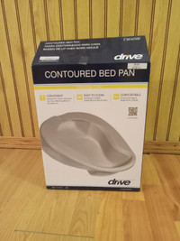 Contoured bed pan
