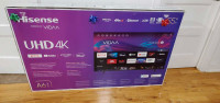 smart tv Hisense 55p 4k neuf wifi bluetoth 120hZ commande garant