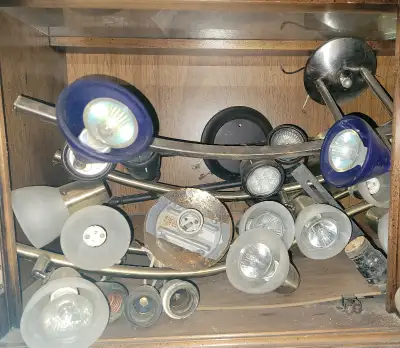 Collection of different light fixtures. Indoor lighting., View more