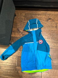 Kids Canada goose size 4-5 rain jacket