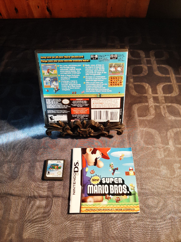 Super Mario Bros Jeu Nintendo DS (comme neuf) dans Nintendo DS  à Longueuil/Rive Sud - Image 4