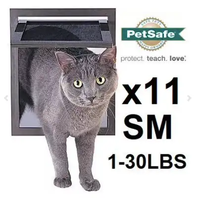 Petsafe- 8 in. x 9-1/4 in. Pet Screen Door For Cats or Dogs, View more