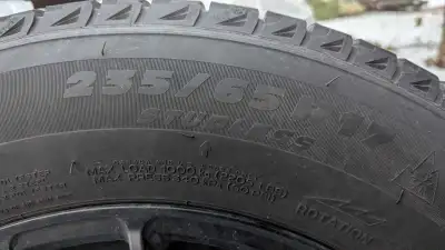 For sale is a set of great condition used 235/65R17 winter tires. These tires provided good grip and...