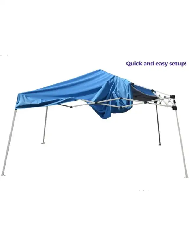 Impact Canopy Slant-Leg Canopy Tent, 10'x10', White or Blue in Other in Ottawa - Image 4