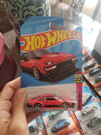 Hot wheels 1982 Toyota Supra red