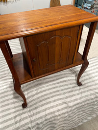 Vintage antique Gibbard Solid Walnut - Side Table 