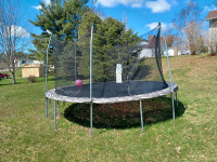 18' trampoline. 