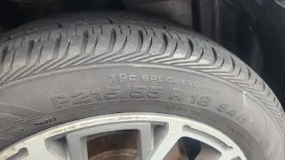 3 Continental summer tires (off rims) 215 55 R18, used for 2 seasons only, very good condition