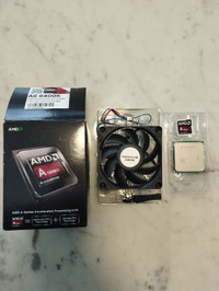AMD A6-6400K Dual core 4.1 GHz Turbo CPU &amp; Fan