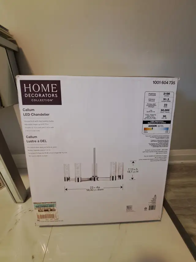 LED CHANDELIER in Indoor Lighting & Fans in Markham / York Region - Image 2