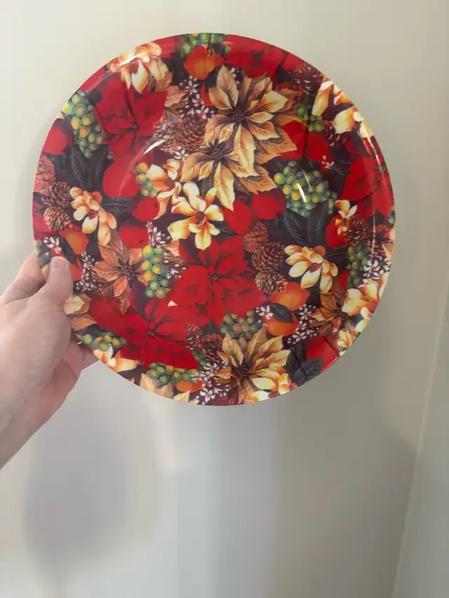 Floral Decorative Plate