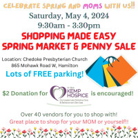 Shopping Made Easy Spring Market and Penny Sale - 40 vendors!