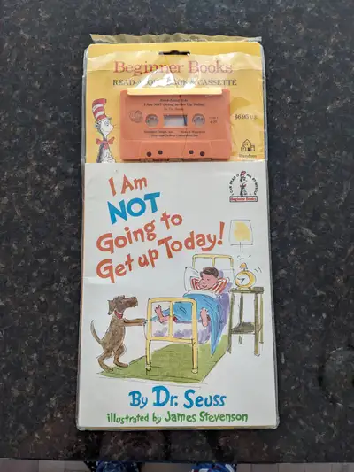 I Am NOT Going to Get Up Today Dr. Seuss book and audio cassette, View more