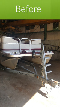 Add a Center Pontoon to your boat !