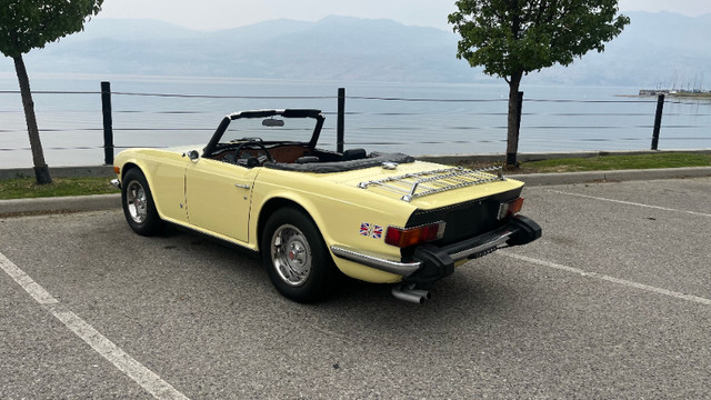 1975 TRIUMPH TR-6 WITH OVERDRIVE in Cars & Trucks in Kelowna - Image 3