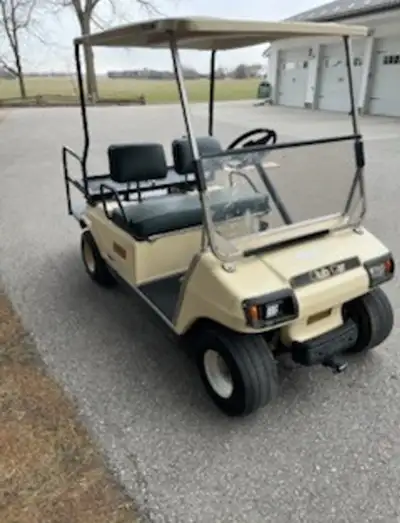 Up for sale is my Club Car gas golf cart. This reliable cart has been well-maintained and is ready f...