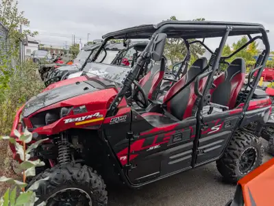 Comes with cargo box, tilt windshield and mirrors which are extras. ...