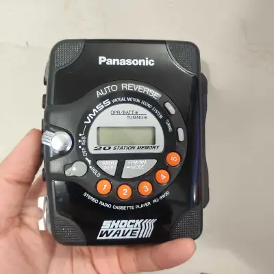 Panasonic RQ-SW20 Stereo Radio Cassette Tape Player Shock Wave •, View more