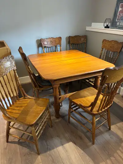 Antique North Wind Dining Room Set, View more
