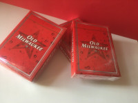 Deck of playing cards, Old Milwaukee beer, SEALED