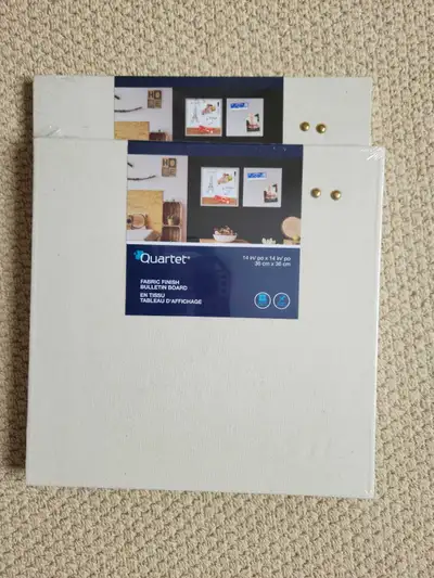 2 x Unopened Fabric Finished Bulletin Boards , View more